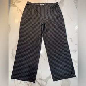 H&M Women's Black Pinstripe Pantsuit